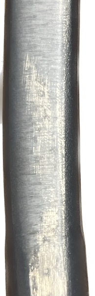 PRIEUR párbajtőr/tőr alumínium francia markolat, gumi borítással