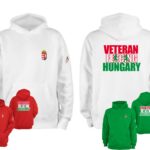 "Veteran Fencing Hungary" kapucnis felső