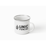 UNIC Fencing zománcozott bögre – Choose Your Blades - Kép 2